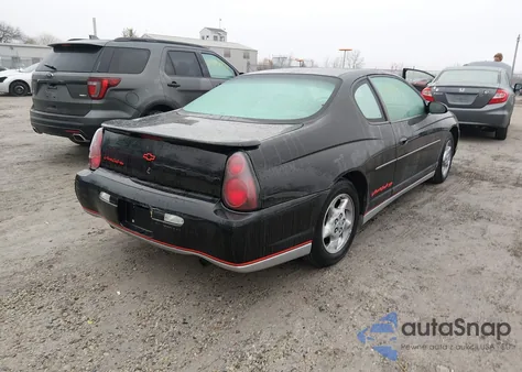 2002 Chevrolet Monte Carlo Ss z USA, uszkodzony, nr VIN 2G1WX15K529295703